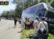 Bus ALS dan Sepeda Motor Tabrakan di Pasaman Barat, Dua Korban Luka Serius