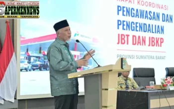 Gubernur Mahyeldi Minta Seluruh Daerah Bentuk Satgas Pengawasan BBM Subsidi