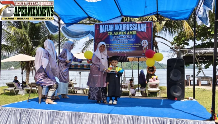 Wisuda Ke-IV TK Arwin Amir Tahun Ajaran 2025/2026 Berlangsung Meriah di Bungus