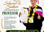BAPERMEN Sampaikan Apresiasi Tertinggi atas Diraihnya Gelar Profesor oleh Prof. Dr. (HC). M. Aslam Fadli