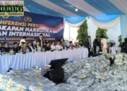 BNN dan Bea Cukai Gagalkan Penyelundupan 3,37 Ton Ganja Kering, 12 Orang Diamankan