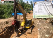 Diduga Progres Minim, Proyek Jembatan Pile Slab di Sijunjung Jadi Sorotan