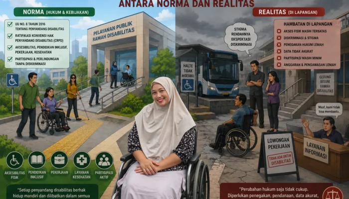 PARTIKULARITAS HAM KAUM DISABILITAS , antara norma dan realitas