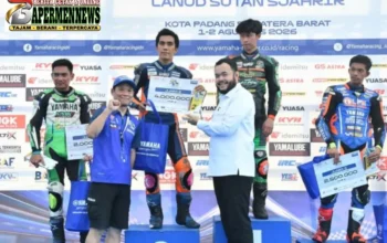 Wali Kota Fadly Amran Tutup Yamaha Cup Race Seri II 2026, Tegaskan Komitmen Padang Dukung Pembinaan Pembalap Muda
