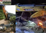 Truk Pengangkut Excavator Terguling Timpa Rumah Warga, Aktivitas PETI di Galugua Kembali Disorot