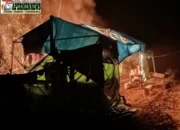 Polsek Sangir Jujuan Tertibkan PETI di Sungai Mou-Mou, Sejumlah Peralatan Tambang Dimusnahkan