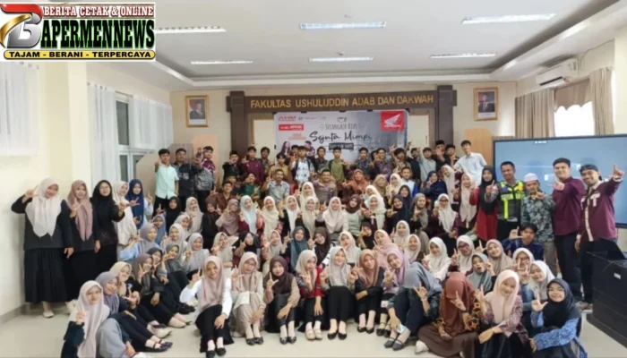 Jasa Raharja Edukasi Safety Riding kepada Mahasiswa UIN Muhammad Yunus Batusangkar