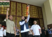 Api Kirab Porprov XVI Sumbar Tiba di Padang, Besok Menuju Istana Gubernur