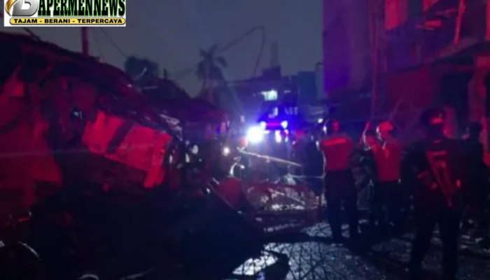 Ledakan Terjadi di Pasar Cimanggis Ciputat, Sejumlah Orang Dilaporkan Terluka