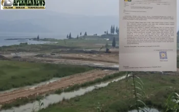 BWS SUMATERA V TINJAU DUGAAN PENIMBUNAN SEMPADAN DANAU DIATAS, BAPERMEN DESAK KEJELASAN TINDAK LANJUT